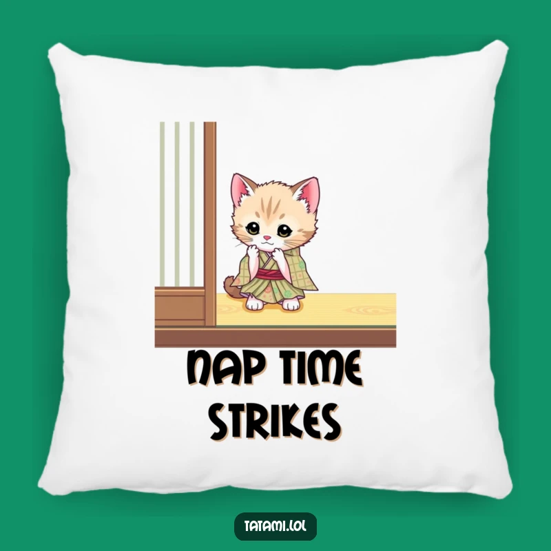 Funny Kitten Kimono Cushion - Cozy & Cute Decor Gift