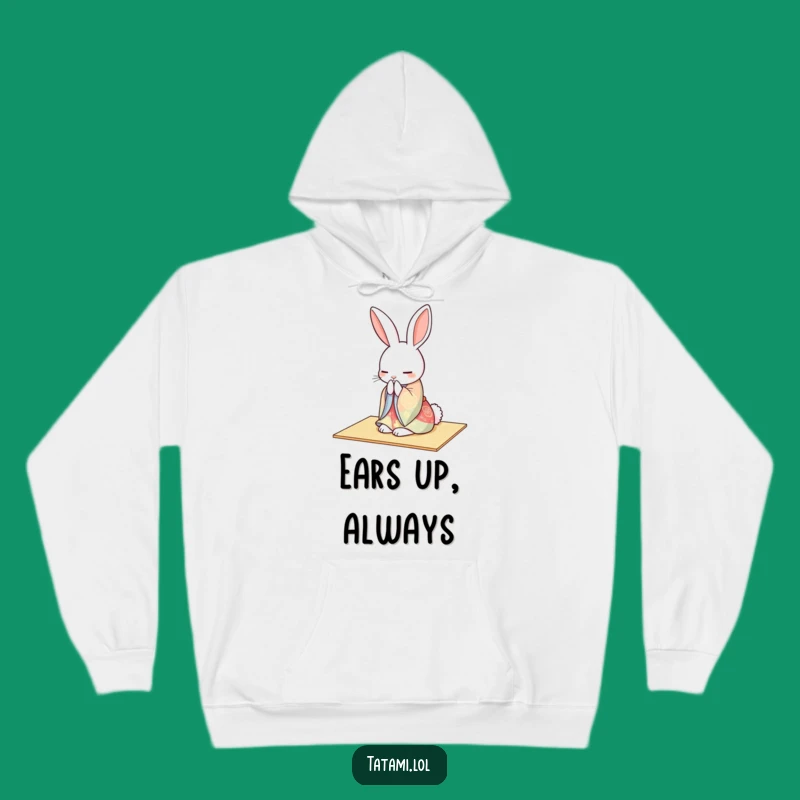Funny Rabbit Kimono Hoodie: Cozy Gift for Bowing Bunny Comfort