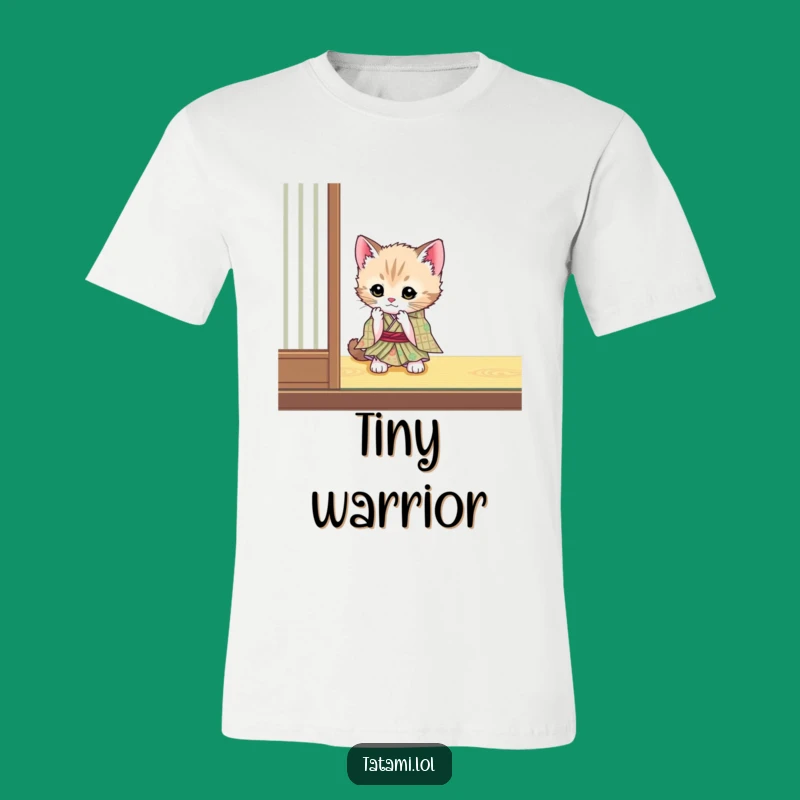 Funny Kitten Kimono Play Tee - Adorable Pet Shirt Gift